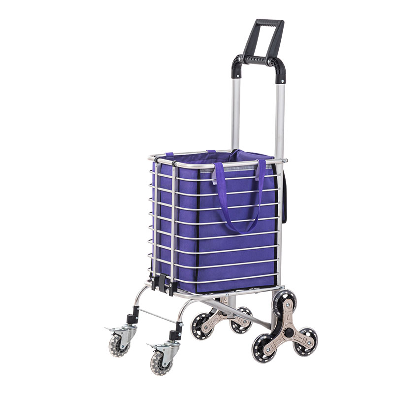 8 uili Gaugau Aluminum Alloy Fa'atau Trolley Cart ma ato